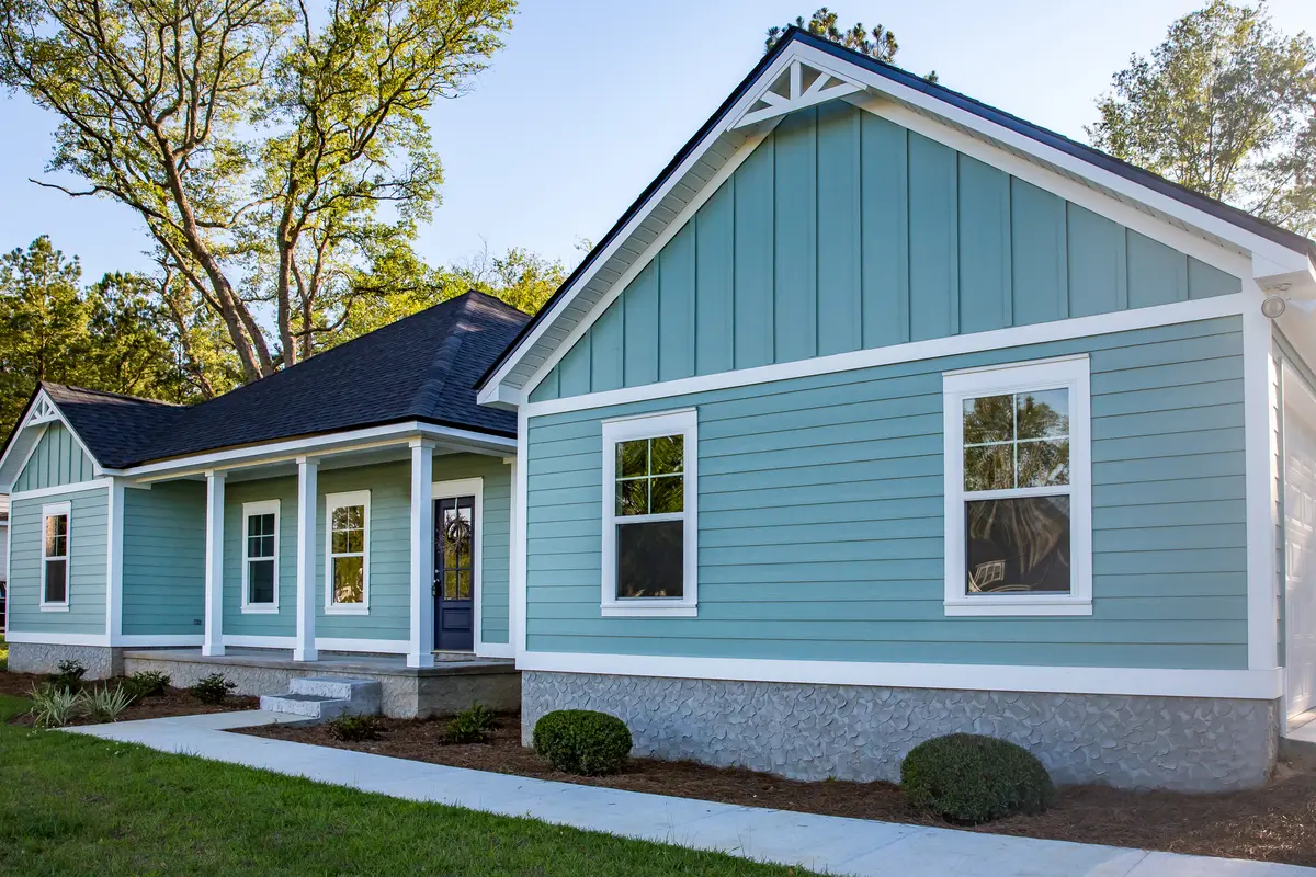 aqua hardie board siding
