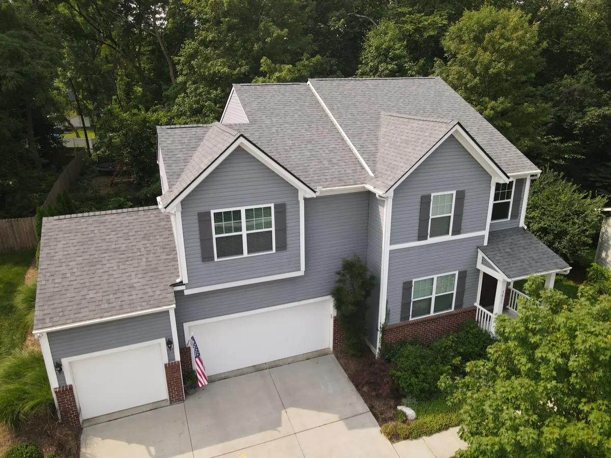 gray house and roof