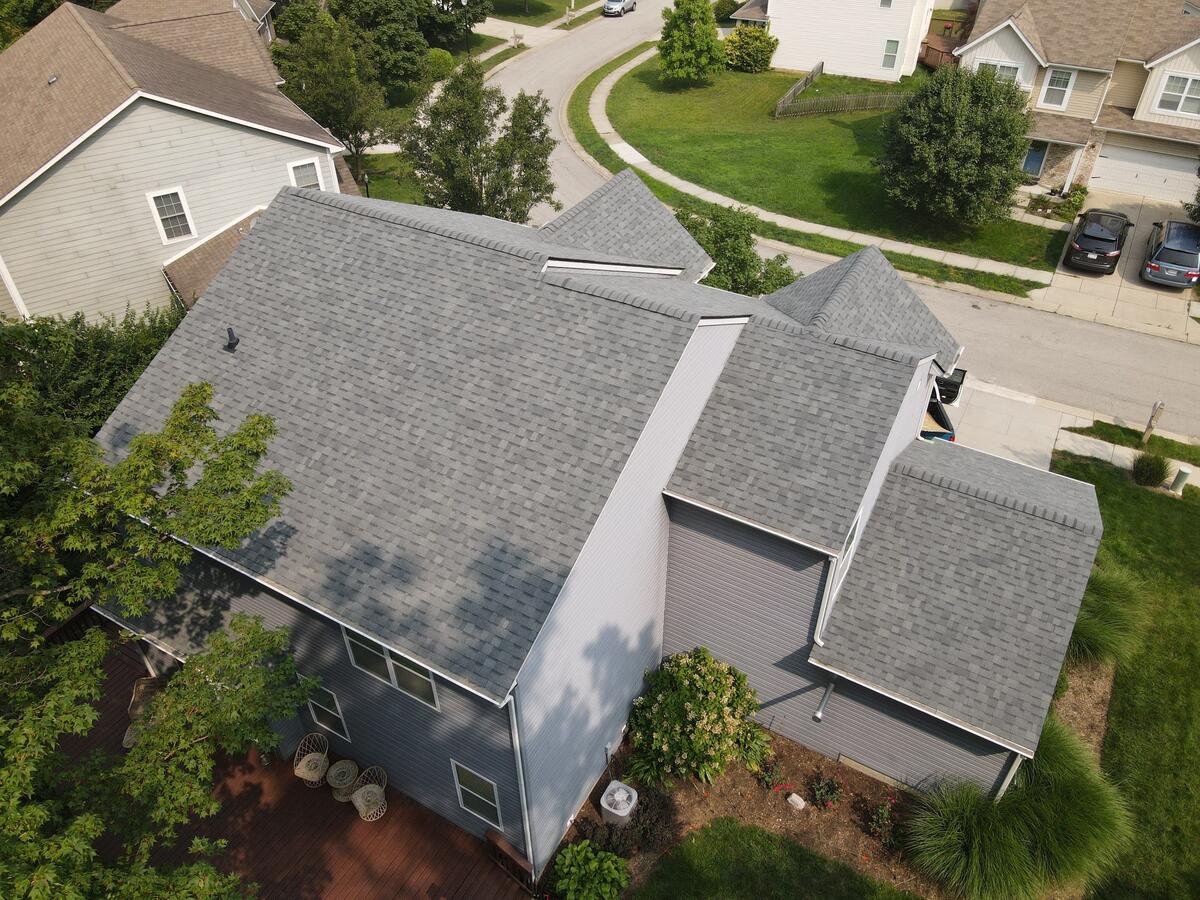 house with shingles