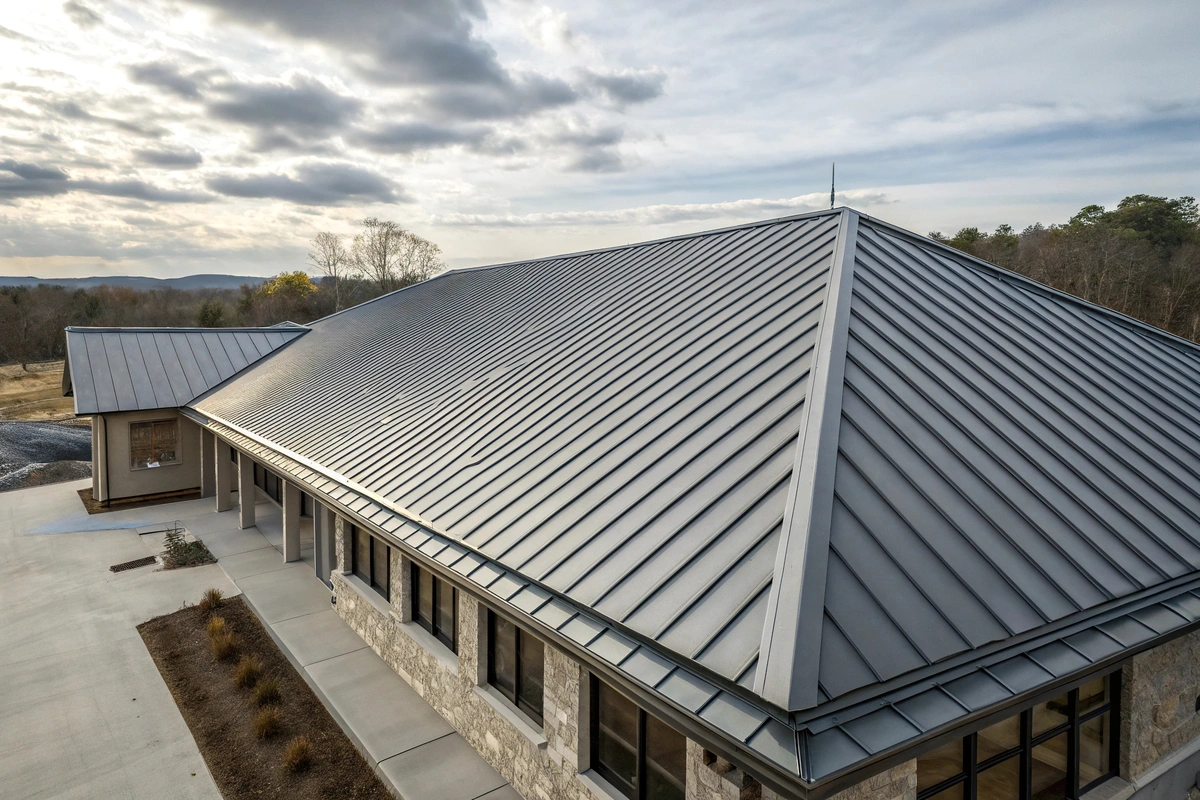 metal roof business ridge cap