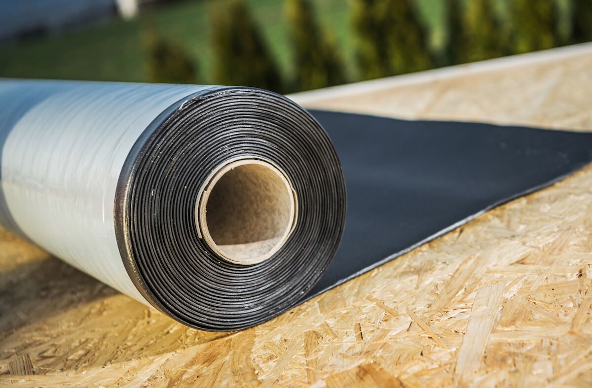 Roll of EPDM Ethylene Propylene Diene Terpolymer Material