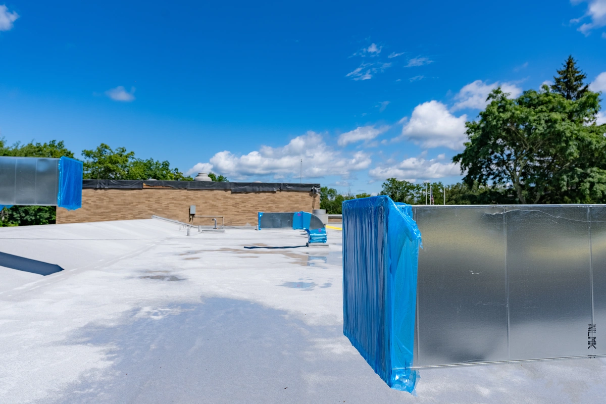 spray on roof