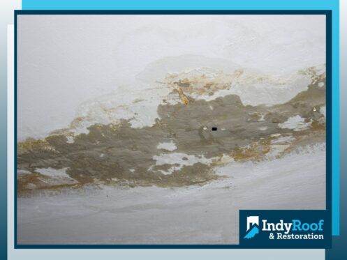 Leaking ceiling