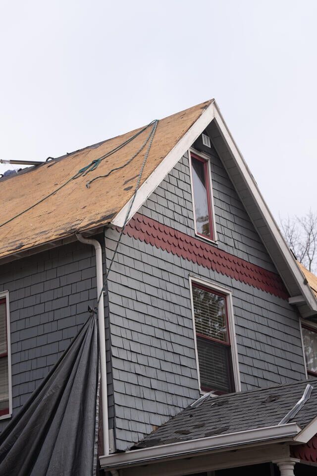 a roof rebuild