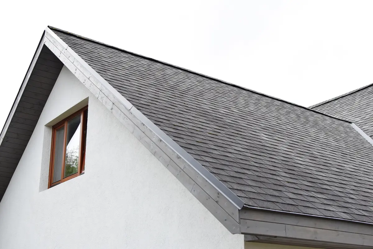 eaves and shingles