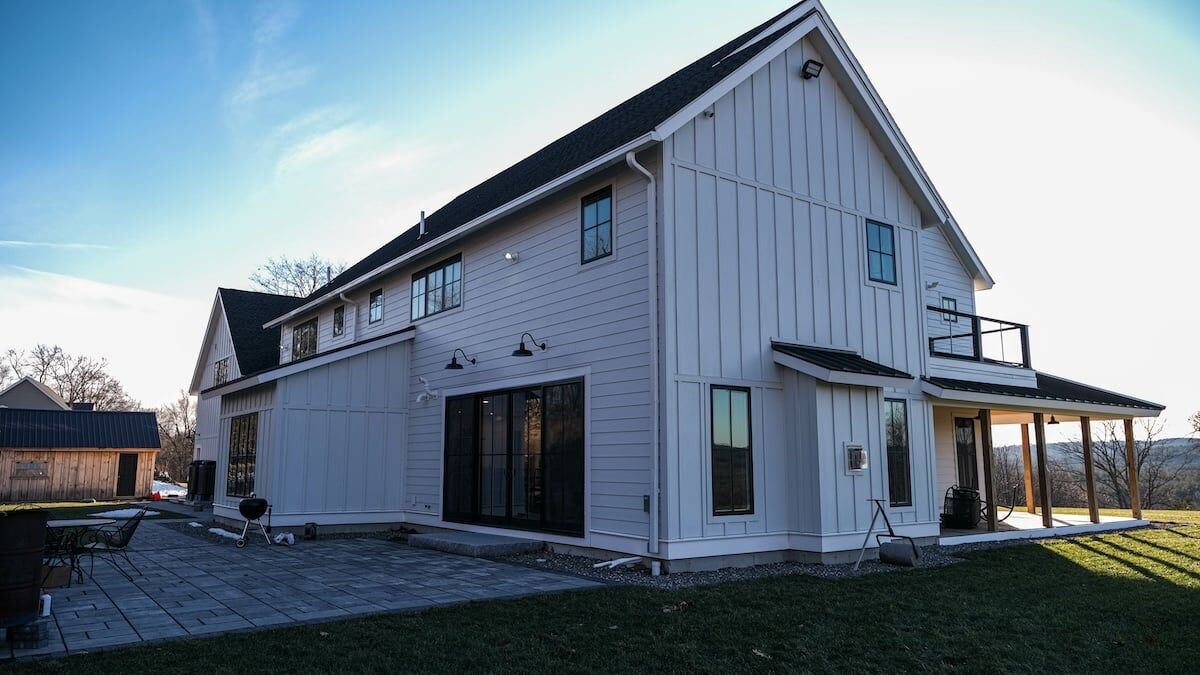 modern farmhouse home
