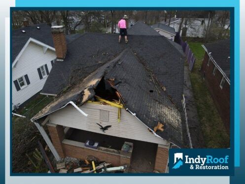 Indy Roof and Restoration Handles Storm Damage Roof Repair in Carmel Fast