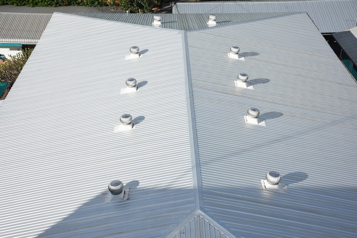 standing seam metal roof ventilation