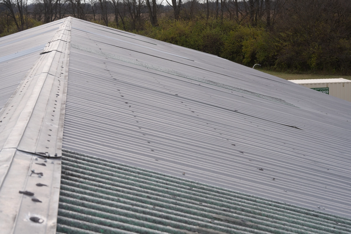 exposed fastener metal roof