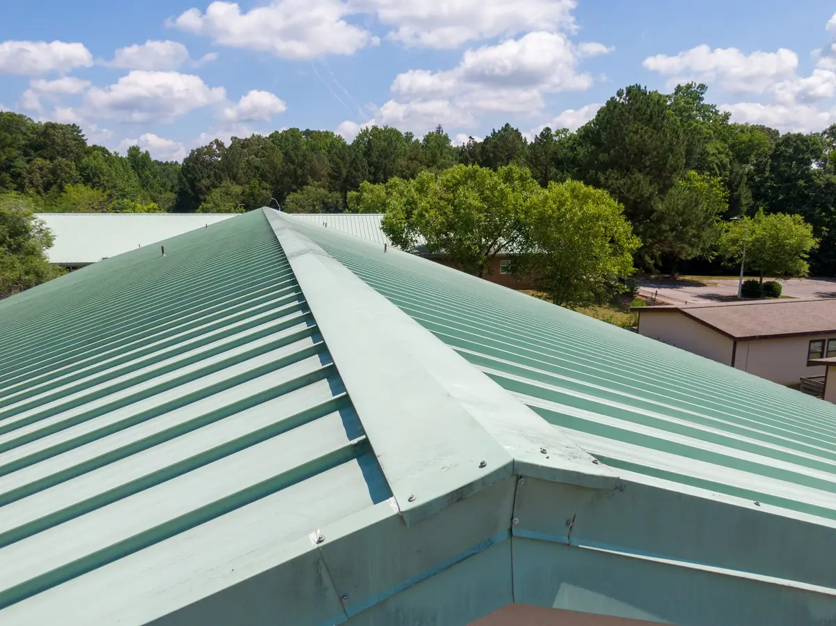 green metal roofing system