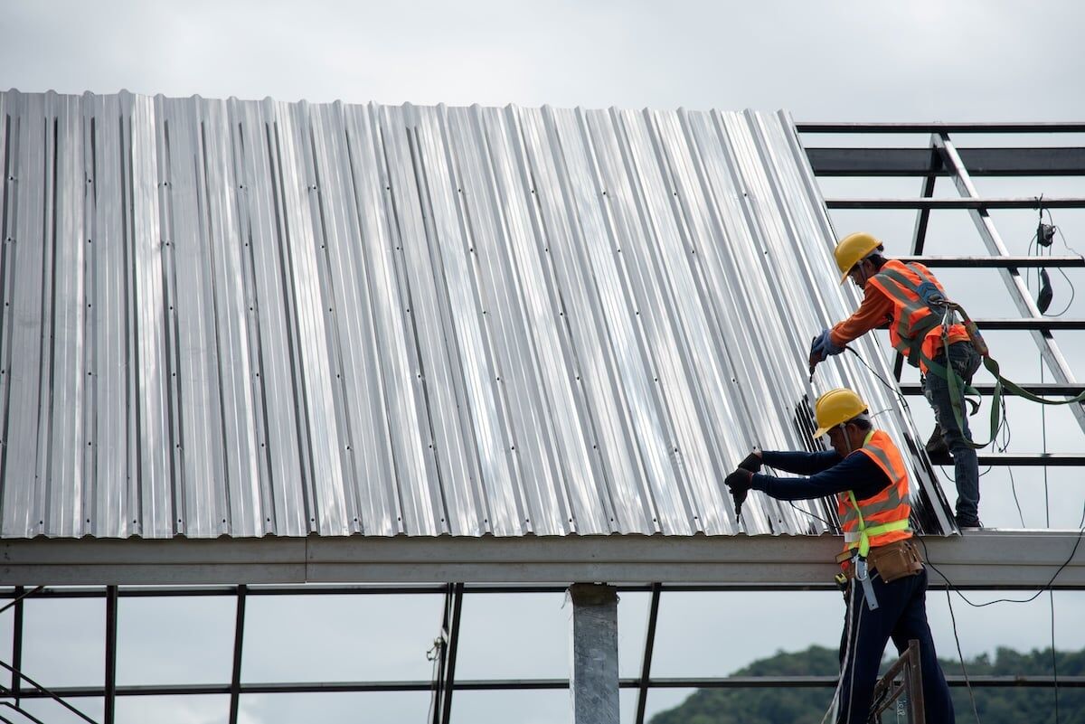 metal roofing commercial repair