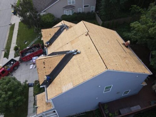 roof sheathing