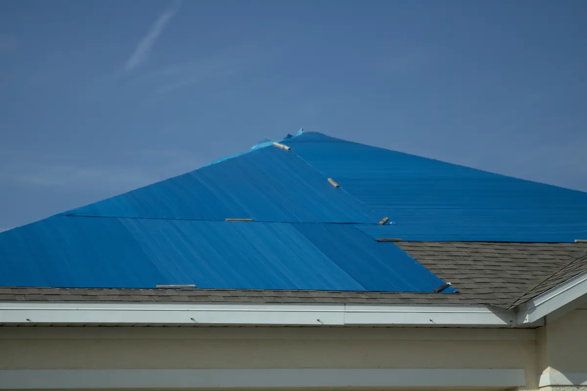 roof tarp