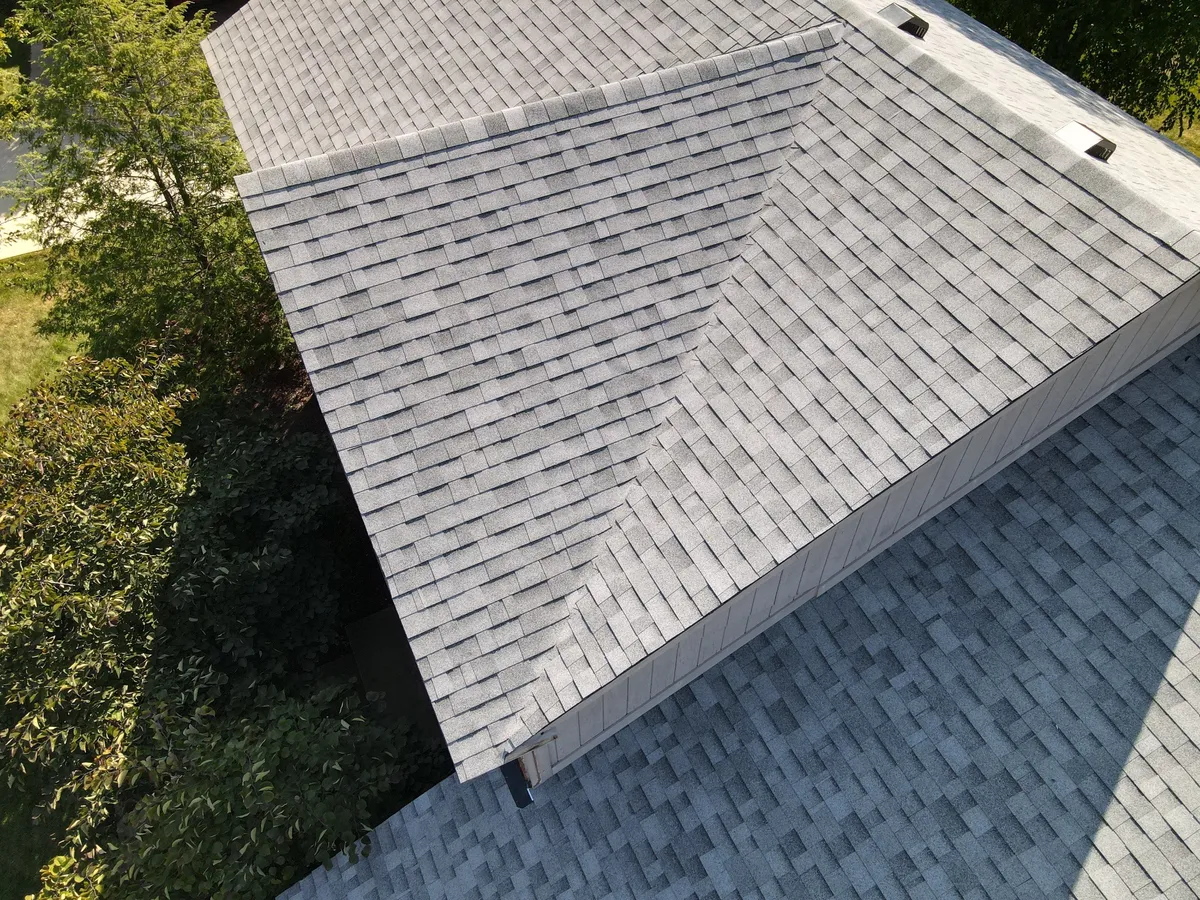 shingle roof house