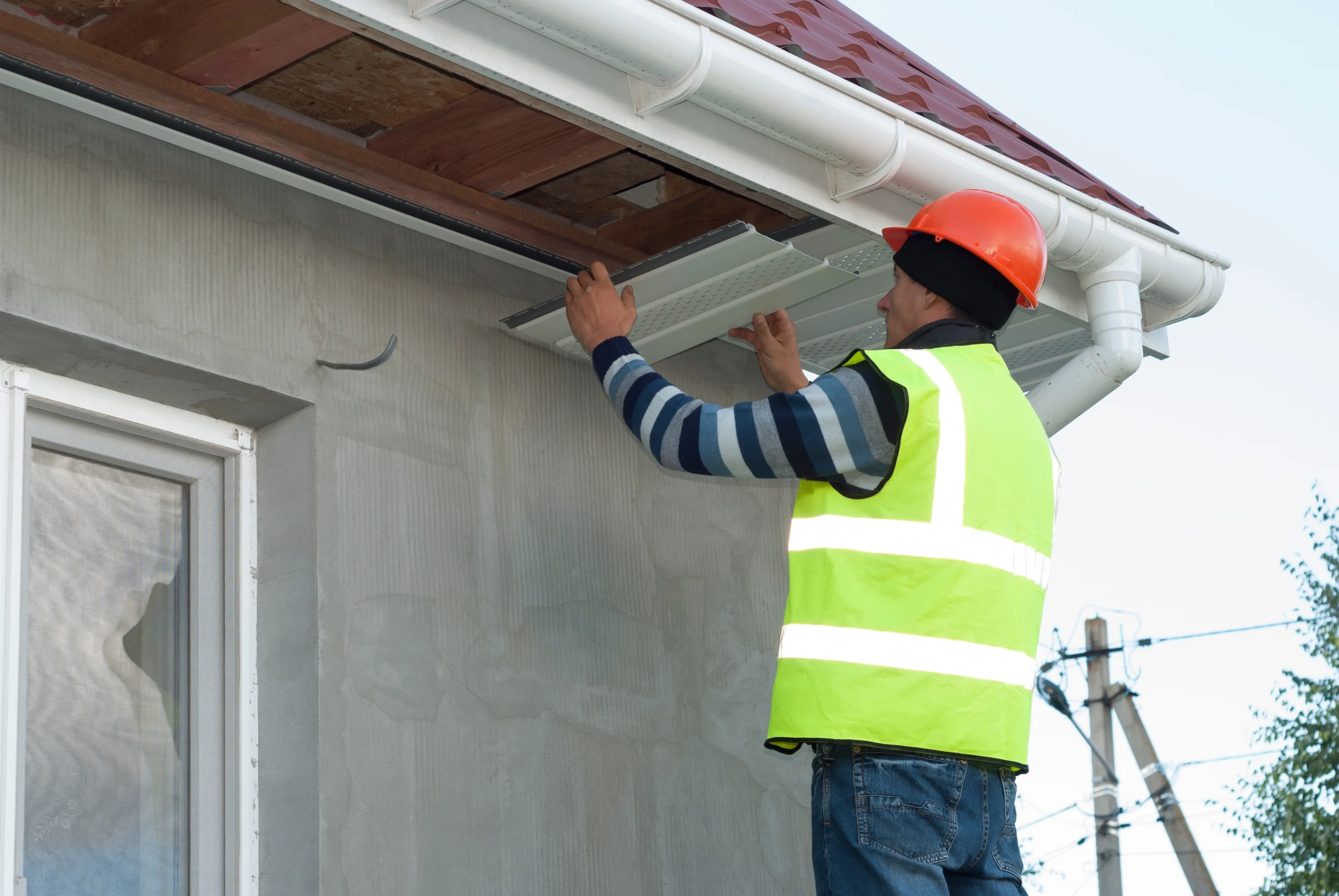 soffit installation